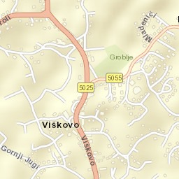 Viškovo Street Map