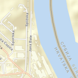 Borovo Street Map