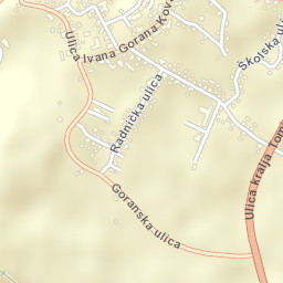 Vrbovsko Street Map