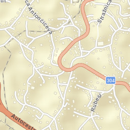 Rubeši Street Map