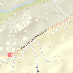 Jiu-Paroșeni Street Map