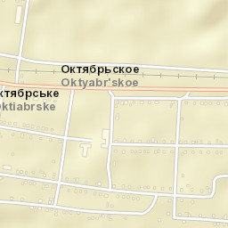 Oktyabr'skoye Street Map