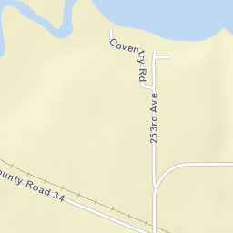 253rd Avenue Paynesville MN 56362 Street Map