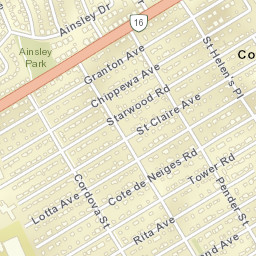Nepean Street Map