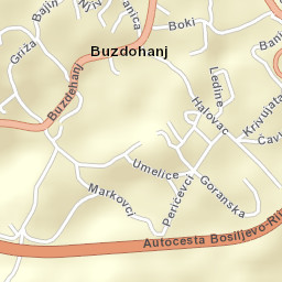 Čavle Street Map