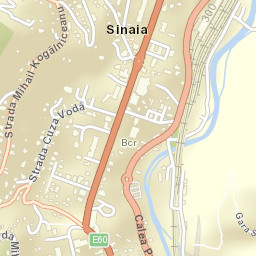 Oraş Sinaia Street Map