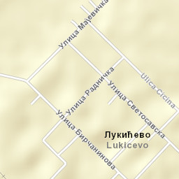 Lukićevo Street Map