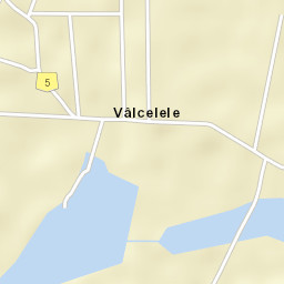 Vâlcelele Street Map