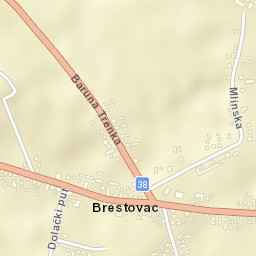 Brestovac Street Map