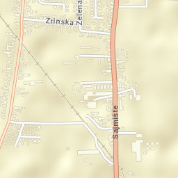 Grad Vukovar Street Map