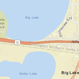 100-262 U.S. 10 Big Lake MN 55309 Street Map
