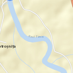 Petroșnița Street Map