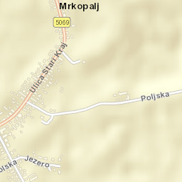 Mrkopalj Street Map
