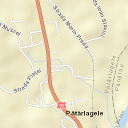 Pătârlagele Street Map