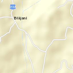 Blăjani Street Map