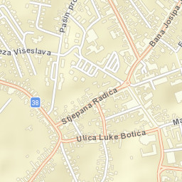 Đakovo Street Map