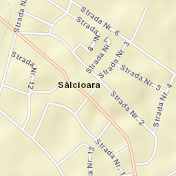 Sălcioara Street Map
