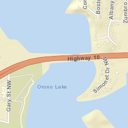 U.S. 10, Elk River, MN 55330, America Street Map