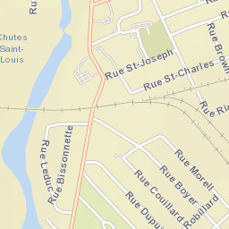 Beauharnois Street Map