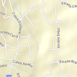 Teșila Street Map