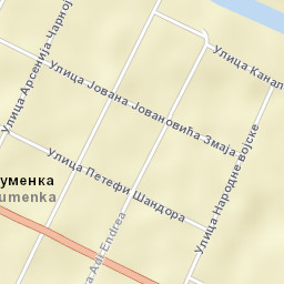 Rumenka Street Map