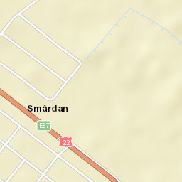 Comuna Smârdan Street Map