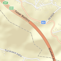 Hreljin Street Map