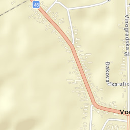 Vođinci Street Map