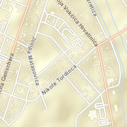 Grad Vinkovci Street Map