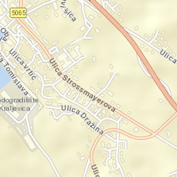 Kraljevica Street Map