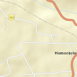 Comuna Izvoarele Street Map