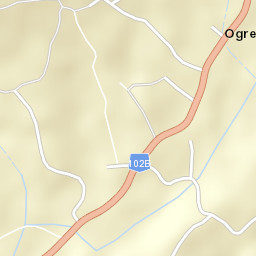 Ogretin Street Map