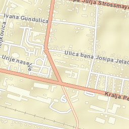 Nova Gradiška Street Map