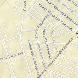 Veternik Street Map