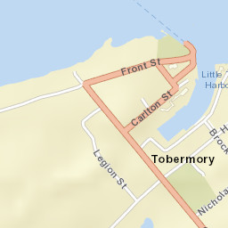 8 Bay St, Tobermory, ON N0H 2R0, Canada Street Map