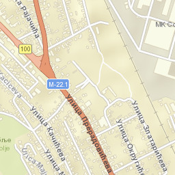 Petrovaradin Street Map