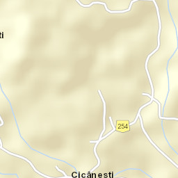 Cicănești Street Map