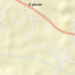 Calvini Street Map