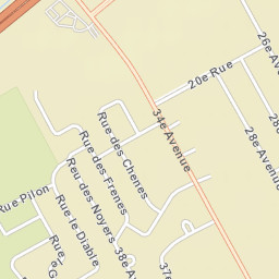 Saint-Zotique Street Map
