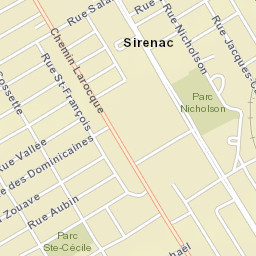 Salaberry-de-Valleyfield Street Map