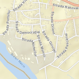Măcin Street Map