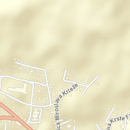 Hrvatska Kostajnica Street Map