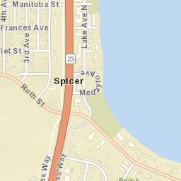 1 Manitoba Street, Spicer, MN 56288 Street Map