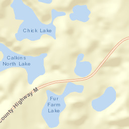 County Highway MM, New Auburn, WI  Street Map