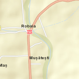 Mușătești Street Map