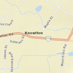 Lac-Brome Street Map