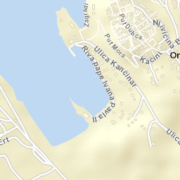 Omišalj Street Map