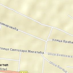 Titel Street Map