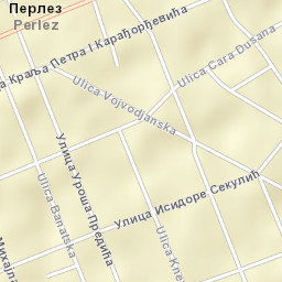 Perlez Street Map