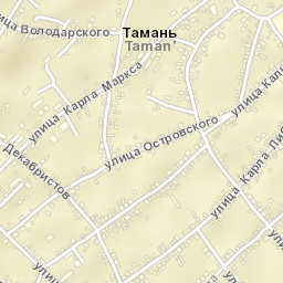 Taman’ Street Map